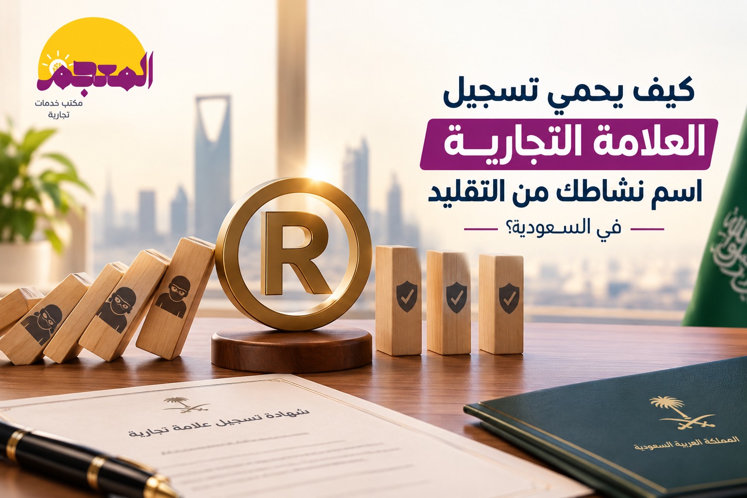 تسجيل العلامة التجارية لحماية اسم النشاط من التقليد في السعودية