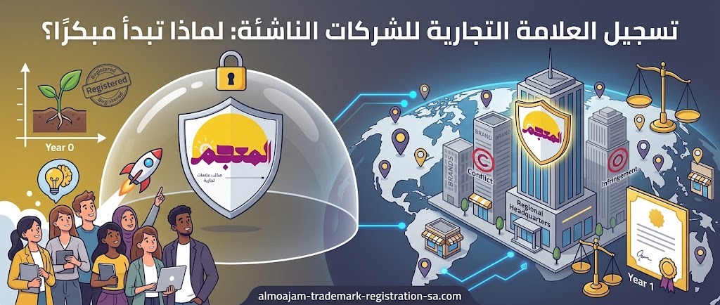 تسجيل العلامة التجارية للشركات الناشئة في السعودية